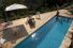 Location maison avec jardin et piscine sur les angles